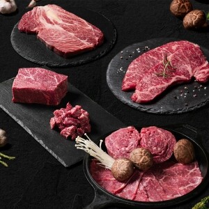 횡성맑,[횡성한우 선물세트] 엄선혼합 선물세트 1등급 이상