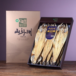 횡성맑,[황태선물세트]자연건조 횡성맑 산(山)황태포 10미[46-48cm]