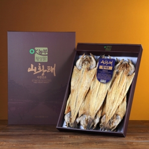횡성맑,[황태선물세트]자연건조 횡성맑 산(山)황태포 10미[38-40cm]